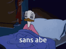 Donald Duck Sleepy GIF - Donald Duck Sleepy Sans Abe GIFs