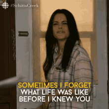 Sometime I Forget What Life Was Like Before I Knew You Stevie Budd GIF - Sometime I Forget What Life Was Like Before I Knew You Stevie Budd Emily Hampshire GIFs