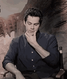 Dylan O Brien Handsome GIF - Dylan O Brien Handsome Thinking GIFs