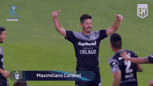 Hug Maximiliano Coronel GIF - Hug Maximiliano Coronel Liga Profesional De Fútbol De La Afa GIFs
