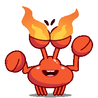 Crabfire Sticker - Crabfire Stickers