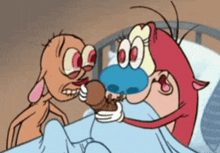 Ren And Stimpy Cry GIF