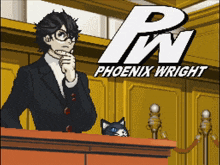 Persona Ace Attorney GIF - Persona Ace Attorney Joker GIFs