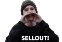 Sellout Selling Sticker