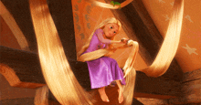 Rapunzel Tangled GIF - Rapunzel Tangled Brushing Hair GIFs
