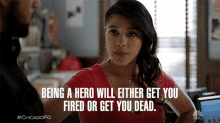 Being A Hero Get You Fired GIF