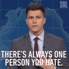 Theres Always One Person You Hate Yourself GIF - Theres Always One Person You Hate Yourself Hate GIFs