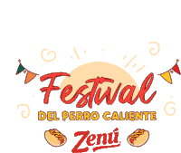Festival Del Perro Caliente Zenú Zenú Sticker - Festival Del Perro Caliente Zenú Perro Caliente Zenú Stickers