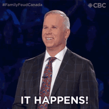 It Happens Gerry Dee GIF - It Happens Gerry Dee Family Feud Canada GIFs