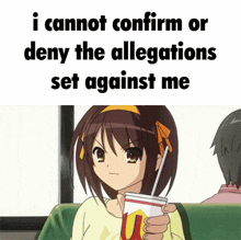 I Cannot Confirm Or Deny The Allegations Set Against Me Funny GIF - I Cannot Confirm Or Deny The Allegations Set Against Me Allegations Funny GIFs