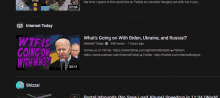 a screenshot of an internet today page with a video titled faize hostel