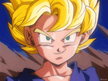 a close up of a cartoon character with the website dbz.com in the corner