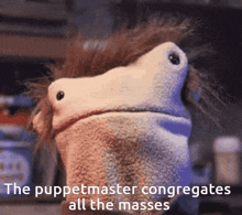 The Puppetmaster Congregates All The Masses GIF