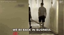 Were Back In Business Good News GIF - Were Back In Business Back In Business Good News GIFs
