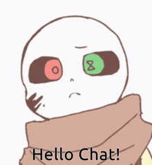 Hello Chat Ink Sans GIF - Hello Chat Ink Sans Happy GIFs