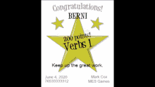 Gif Pro Congratulations Berni GIF - Gif Pro Congratulations Berni Stars GIFs