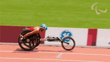 racing wethe15 pedalling finish line paralympics