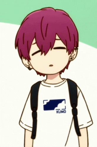 Sleepy Anime Boy Tshirt Design Vector Download