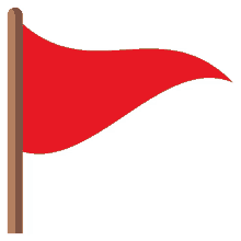 flag red