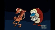 Dancing The Ren And Stimpy Show GIF - Dancing The Ren And Stimpy Show GIFs