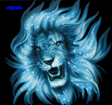 Lion Majestic GIF - Lion Majestic Glitter GIFs