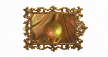 Gold Ball Wrapped In Gold GIF