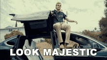 Look Majestic Yung Gravy GIF - Look Majestic Yung Gravy Whip A Tesla Song GIFs