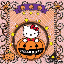 Hello Kitty Halloween GIF
