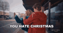 You Hate Christmas Margaret GIF - You Hate Christmas Margaret Mark GIFs