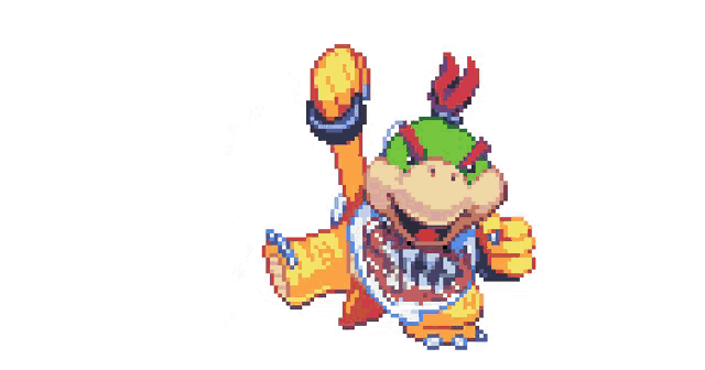 Bowser Jr Pirate Sticker - Bowser jr Pirate Artwork - Discover & Share GIFs