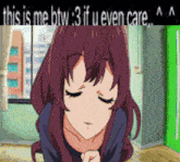 This Is Me Btw If U Even Care Shiki Ichinose GIF - This Is Me Btw If U Even Care Shiki Ichinose Idolmaster GIFs