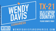Wendy Davis Wendy For Congress GIF