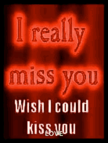 I Miss You Wish I Could Kiss You GIF