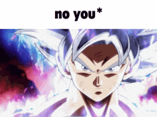 No You No U GIF - No You No U Dragon Ball GIFs
