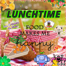 Lunch Food GIF - Lunch Food Luncht Time Food Makes Me Happy GIFs