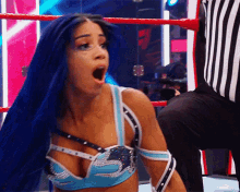 Sasha Banks Raw GIF - Sasha Banks Raw Shocked GIFs
