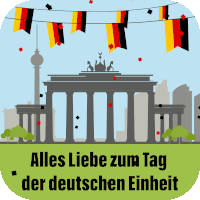 Tag Der Deutschen Einheit Schönen Tag Der Deutschen Sticker - Tag Der Deutschen Einheit Schönen Tag Der Deutschen Einheit Stickers