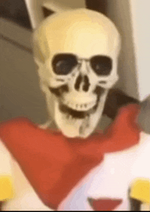 Papyrus Skull GIF