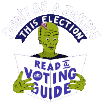Election Season Election Sticker - Election Season Election Dont Be A Zombia This Elevtion Stickers