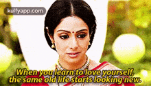 When You Lear To Love Yourself,The Same Old Lifestarts Looking New..Gif GIF
