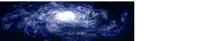 a picture of a galaxy with a white star in the center
