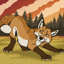 Fox Tail Wag GIF