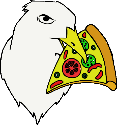 Seagull Pizza Sticker - Seagull Pizza Stealing Stickers
