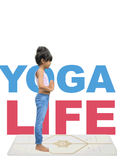 Yoga Yogalife Sticker - Yoga Yogalife Sashyavi Stickers