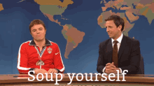 Soup Yourself Ryan Lochte GIF - Soup Yourself Ryan Lochte Snl GIFs