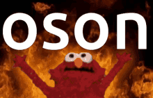 Oson Spam Elmo GIF - Oson Spam Elmo Fire GIFs