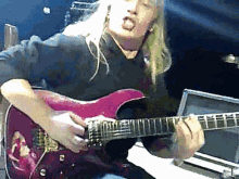 emppu vuorinen nightwish funny playing guitar performing
