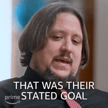 That Was Their Stated Goal Chad Harris GIF