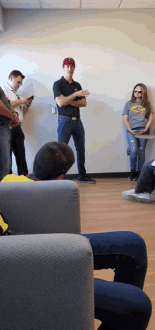 Arms Crossed Talk GIF