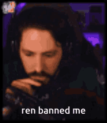 Ren Banned Me GIF - Ren Banned Me GIFs